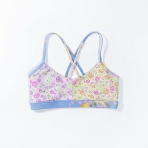 LoveShackFancy x Bandier Floral Print Sports Bra